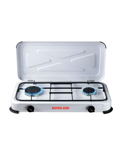 Cocina de gas esmaltada 2 fuegos