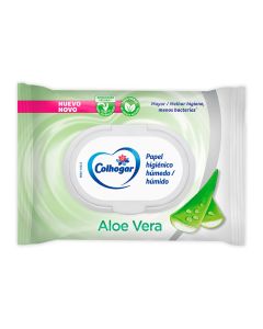 Papel higiénico humedo aloe vera colhogar 42 unid.