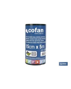 CINTA DE UNIÓN PARA CÉSPED ARTIFICIAL DOBLE CARA 15 CM X 5 M VERDE COFAN