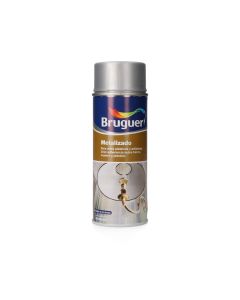 Metalizado spray plata 0,4l 5198002 bruguer