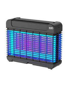 Mata insectos profesional electronico con led 10w 100m² 31,6x10x26,3cm color negro edm