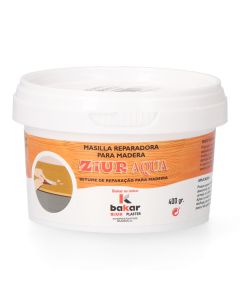 Masilla reparadora para madera 400 gr color blanco