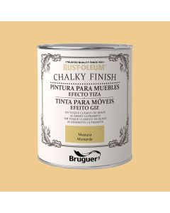 Rust-oleum chalky finish muebles mostaza 0,750l 5397515 bruguer