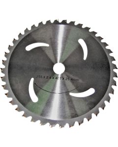 DISCO WIDIA 40T. 40255/25A 255X1,5X25,4