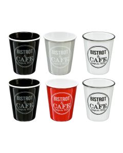 Pack 6 tazas modelo bistrot 11cl