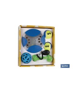 SET DE 6 JUGUETES MASCOTA COFAN