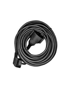 Prolongacion manguera t/tl 15m 3x1,5mm flexible negra edm