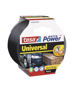 Cinta americana extra power universal. 10m x 50mm negra tesa