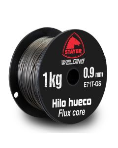 Bobina hilo hueco 1kg 0.9mm e71t-gs