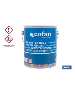 PINTURA PISCINAS CLOROCAUCHO (AZUL 5 KG) COFAN