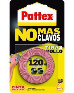 PATTEX NO+CLAVOS 12CINTA D.CARA 2847192