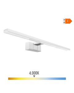 Lámpara de pared de led 12w 1.270lm 4.000k, luz día 60x12,8x5,10cm edm