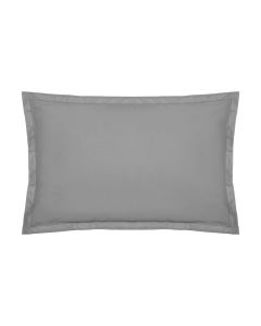 Funda de almohada color gris 70x50cm