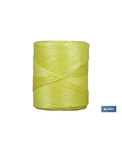 BOBINA HILO RAFIA 600 750 GRS AMARILLO COFAN