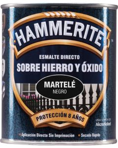 HAMMERITE METALICO MARTELE 750ML NEGRO