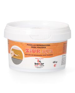 Masilla reparadora para madera 400 gr color sapely