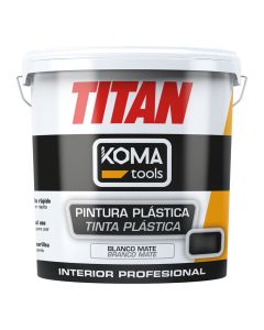 Pintura plástica interior blanca 5 kg