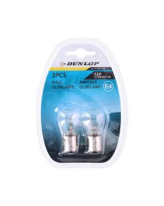 Pack 2 bombillas 12v 21/5w recambio coche dunlop