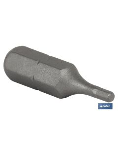 PUNTA DE DESTORNILLADOR HEXAGONAL ESTÁNDAR 10 25 MM VENTA UNITARIA COFAN