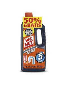 Wc net® turbo desatascador promo 50% gratis! 1l ref. 6312560