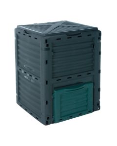 Caja de compostage 300 l color negro 61x61x83cm