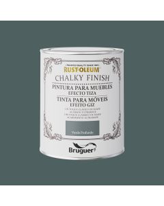 Rust-oleum chalky finish muebles verde profundo0,750l 5733890 bruguer