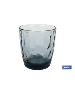 PACK 6 VASOS DE AGUA VIDRIO 30,5 CL COLOR AZUL MODELO JADE COFAN