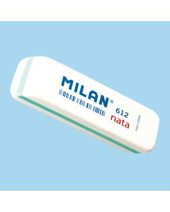 Blister con 2 gomas de borrar de nata 612 milan