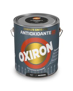 Esmalte sintético metálico antioxidante oxiron pavonado negro 750ml titan 5809047