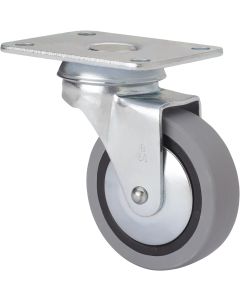 RUEDA TW0153 Ø 60 POLIAMIX GOMA GRIS