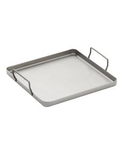 Bandeja de acero para horno 17 x 21 x 1,5 cm
