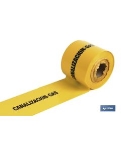 CINTA BALIZ. CANALIZACION GAS 150MMX250MTS COFAN