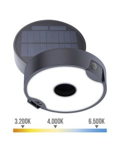 Aplique solar - estaca 4w 500 lm edm