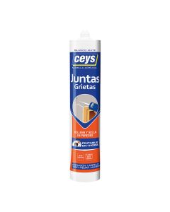 Ceys juntas grietas blanco cartucho 280ml 505602