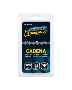 Cadena de motosierra para espada de 10" (25cm) 3/8 b.p 10" 40 e 7103805040 garland