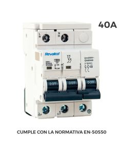 Iga 2p 40a c 10ka protector de sobretension permanente segun normativa en-50550 y transitorio 5-15ka 275v