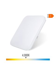 Aplique superficie led extraplano 24w 4000k 37,5x37,5x7,1cm edm