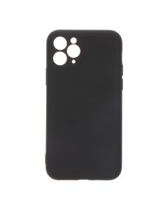 Carcasa negra de plástico soft touch para iphone 11 pro