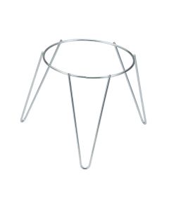 Soporte para macetero con pie zincado 24cm sv03080 sauvic