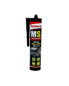 Ms adhesivo sellador ultra agarre negro 290 ml 572472 fischer