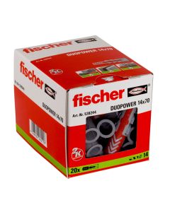 Pack 20 tacos duo power 14x70 538244 fischer