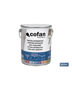 PINTURA ANTIMANCHAS AL DISOLVENTE 4 L COFAN