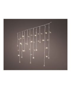 Cortina led icicle lights parpadeante 5,8m 240 leds luz calida