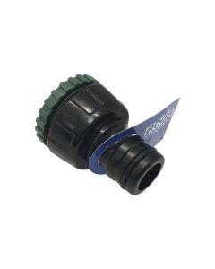 Adaptador a grifo rosca hembra 3/4" - 1" maxi flow 25mm aqua control