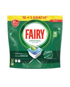 Fairy lavavajillas pack 15+1 original capsulas