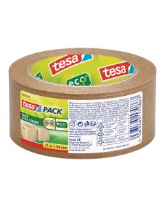 Tesapack paper con filamentos marron 25m x 50mm tesa