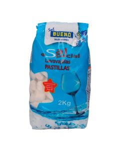 Sal en pastillas para lavavajillas bueno 2kg