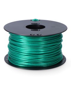 Cordón multifilamento revestido pvc verde, calibre 5 mm x 100 m