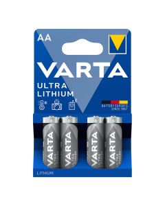 Pila varta ultra lithium aa - lr06 (blister 4 unid.) ø14,5x50,5mm