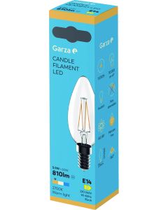 BOMBILLA LED FIL ELA 5,9W E14 810L 2700K